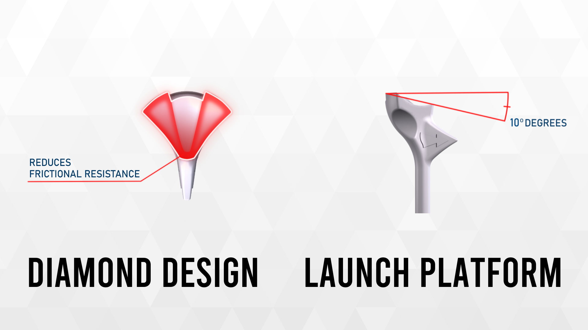 FlightPath Orange Golf Tees Pack of 8